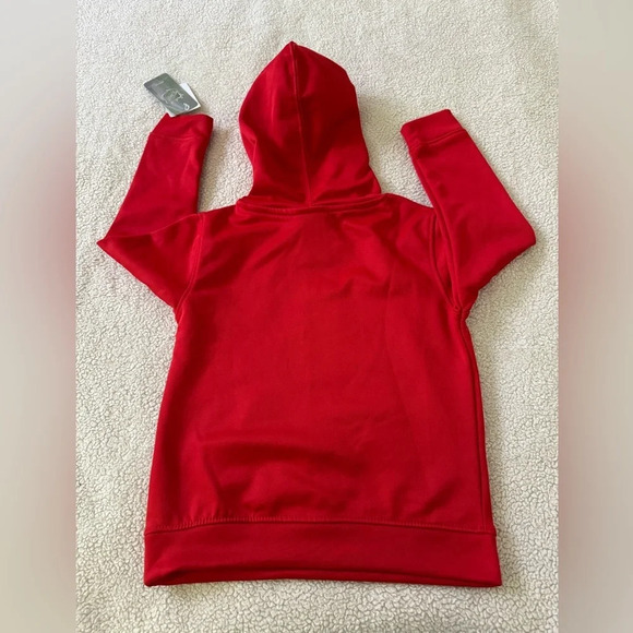 Nwt Boy's NHL Washington Capitols Hooded Sweatshirts. 4T. Red kangaroo pocket. - Picture 2 of 8